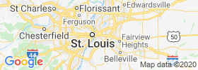 East Saint Louis map